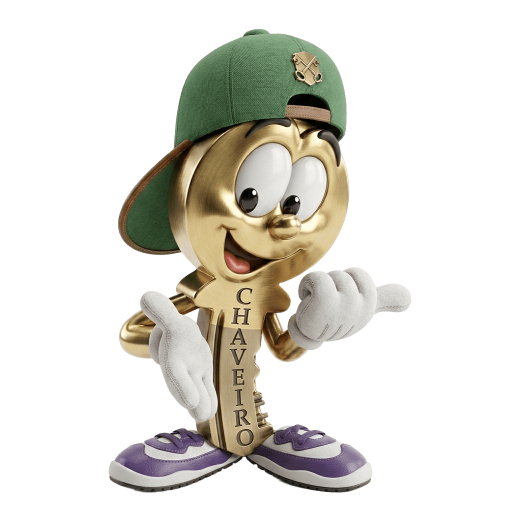 Mascote Chaveiro LimpJá